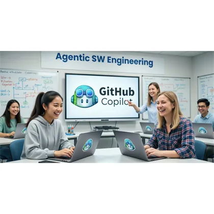 Agentic Software Engineering using GitHub Copilot